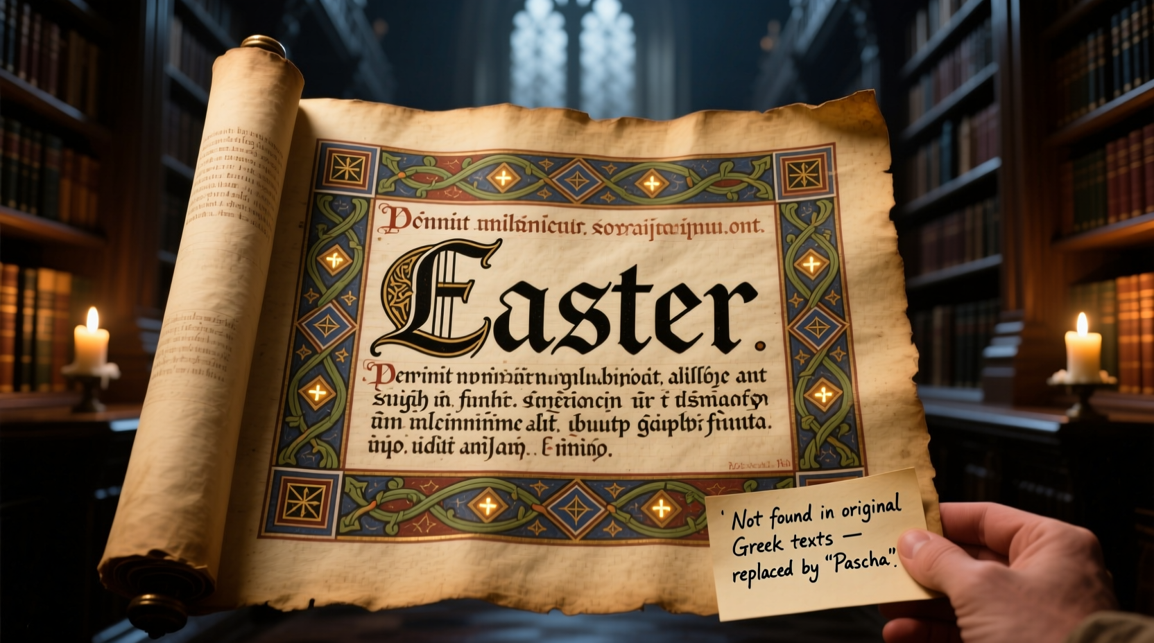 can you find the word easter in the bible