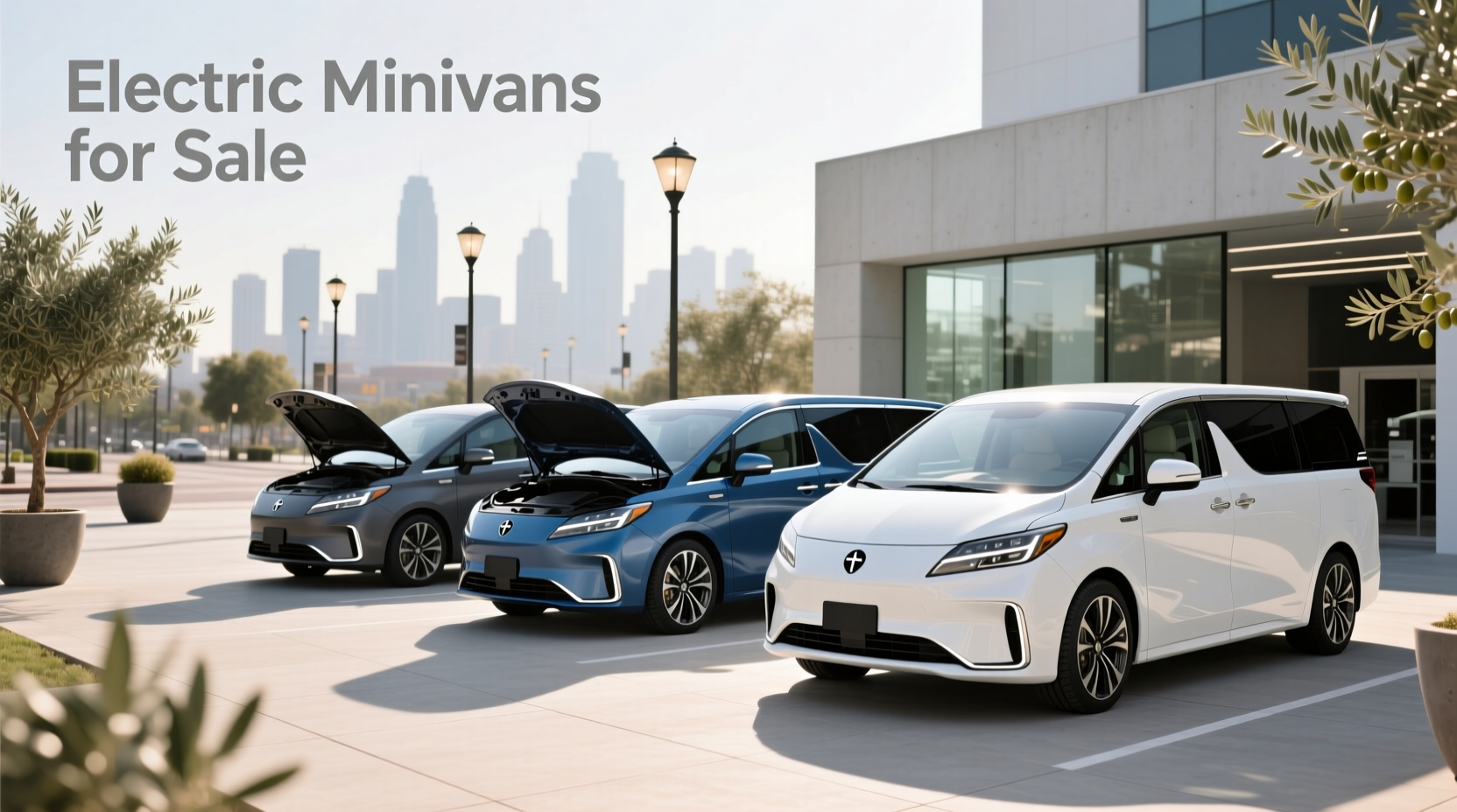 What to look for in electric minivans for sale?