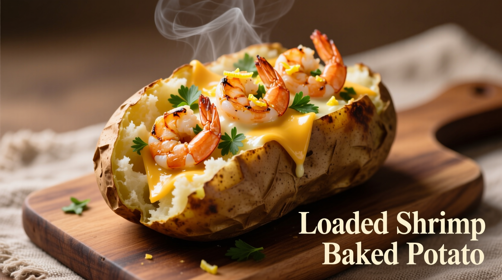 Loaded Shrimp Baked Potato Recipe: Perfect in 40 Minutes