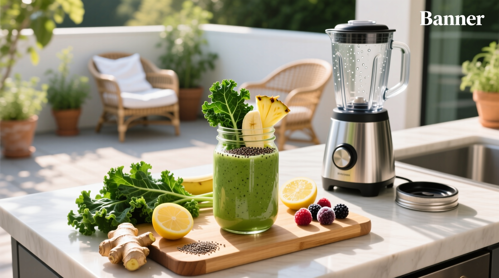 kale in a smoothie safe tasty