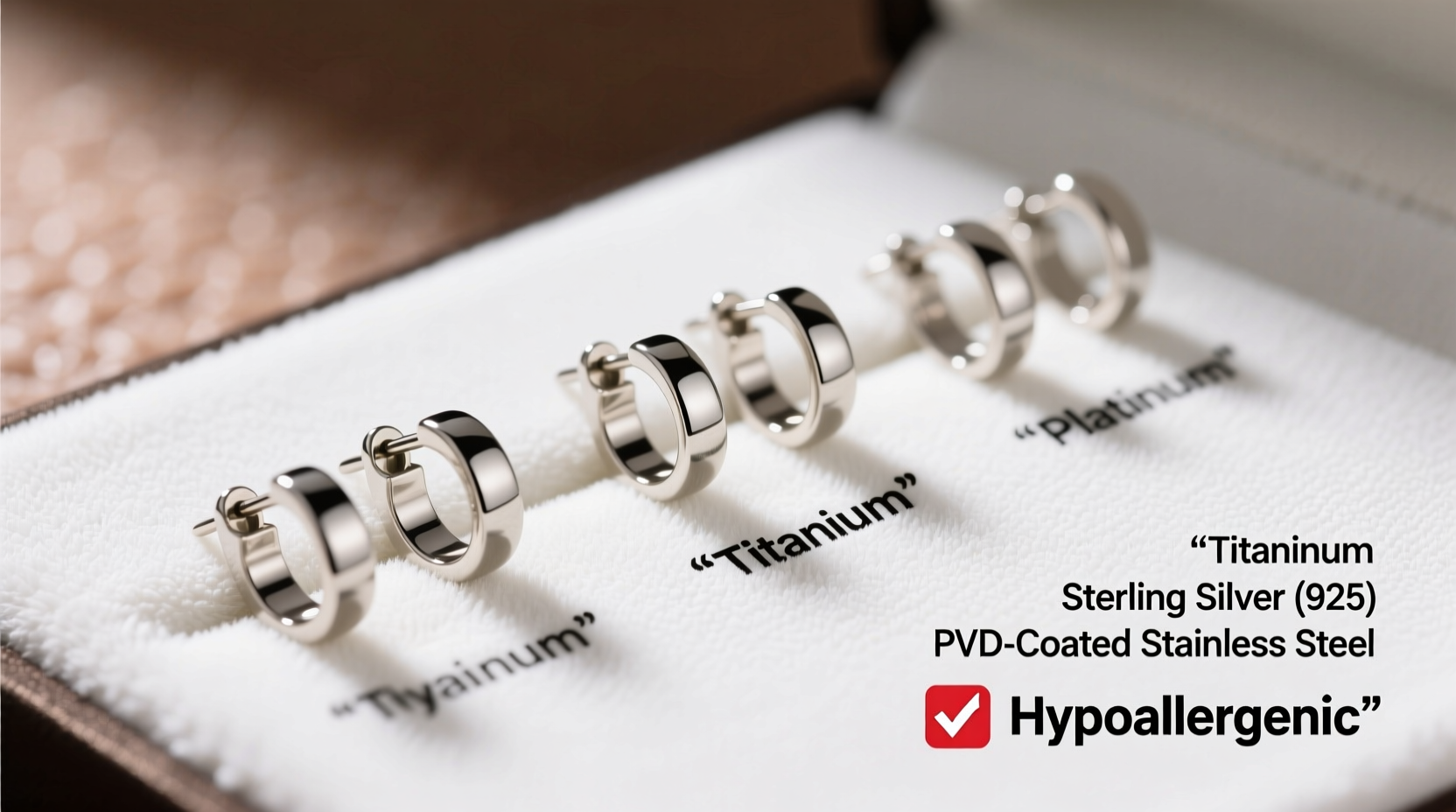 how to select hypoallergenic metal earrings that keep sensitive ears comfortable