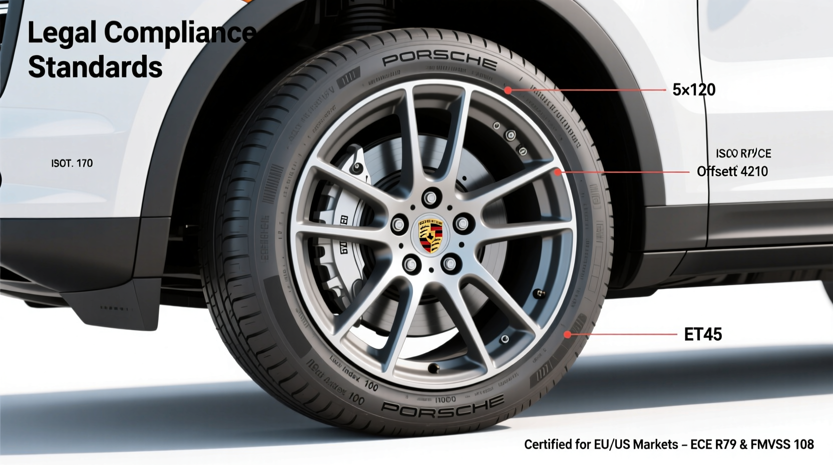 cayenne wheel legal compliance