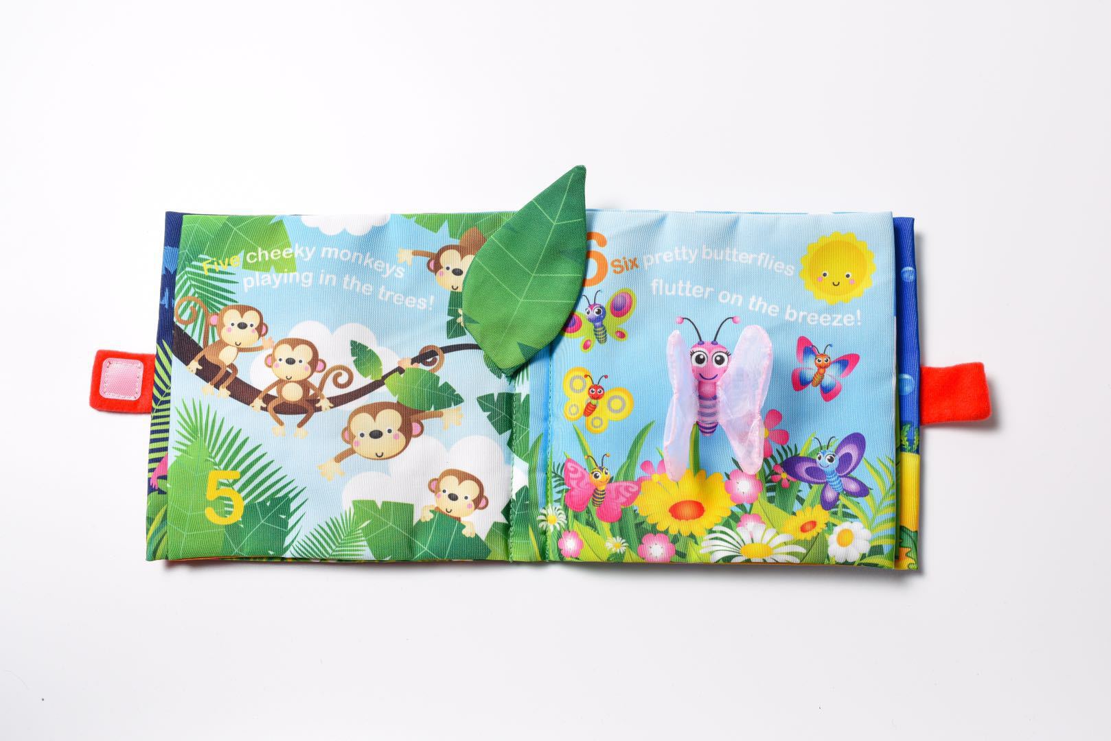 soft cloth book stuffed toy plush toy educational kids learning toys fabric book