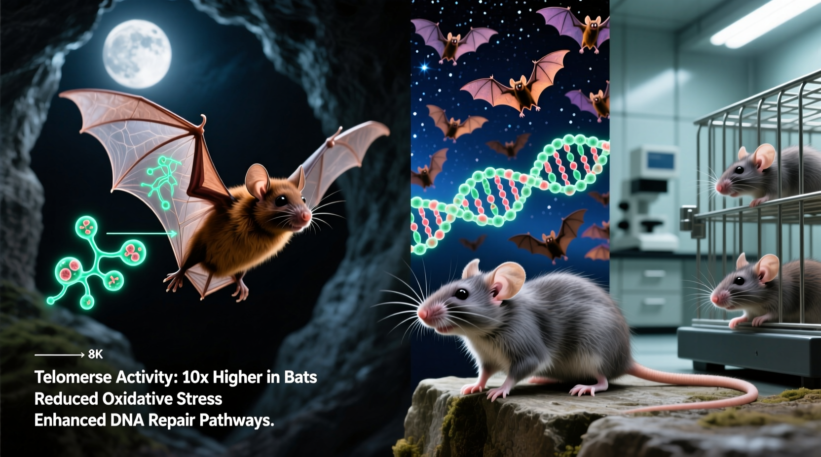 why bats live longer than mice unlocking the longevity secrets