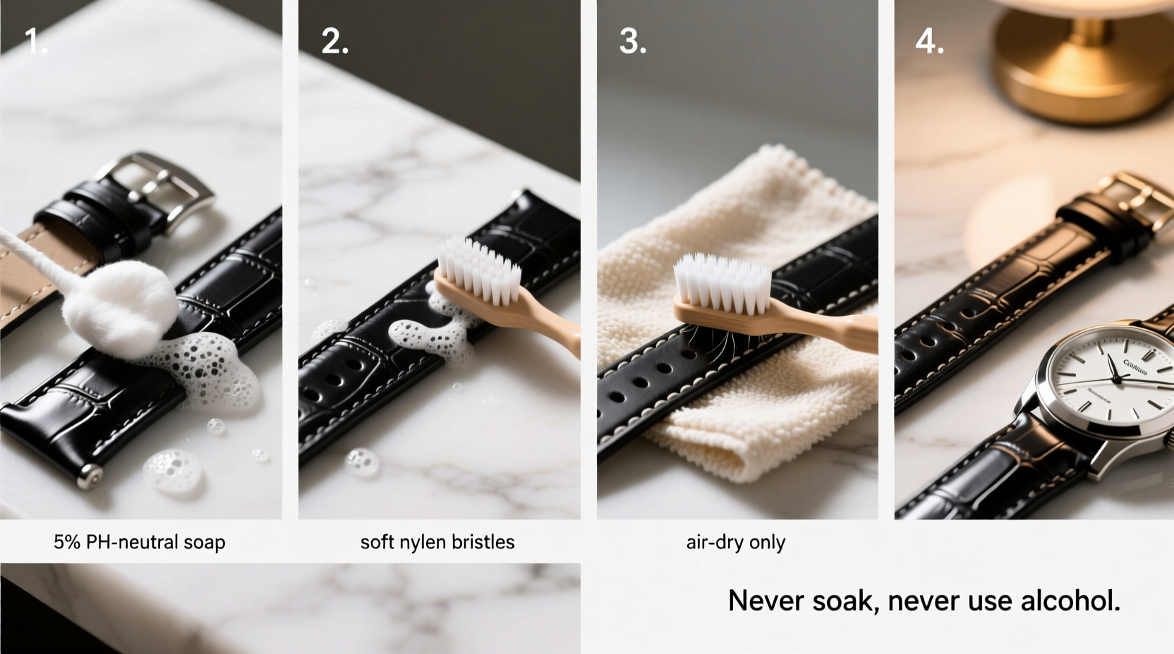 effective techniques to safely clean your cluse watch strap at home