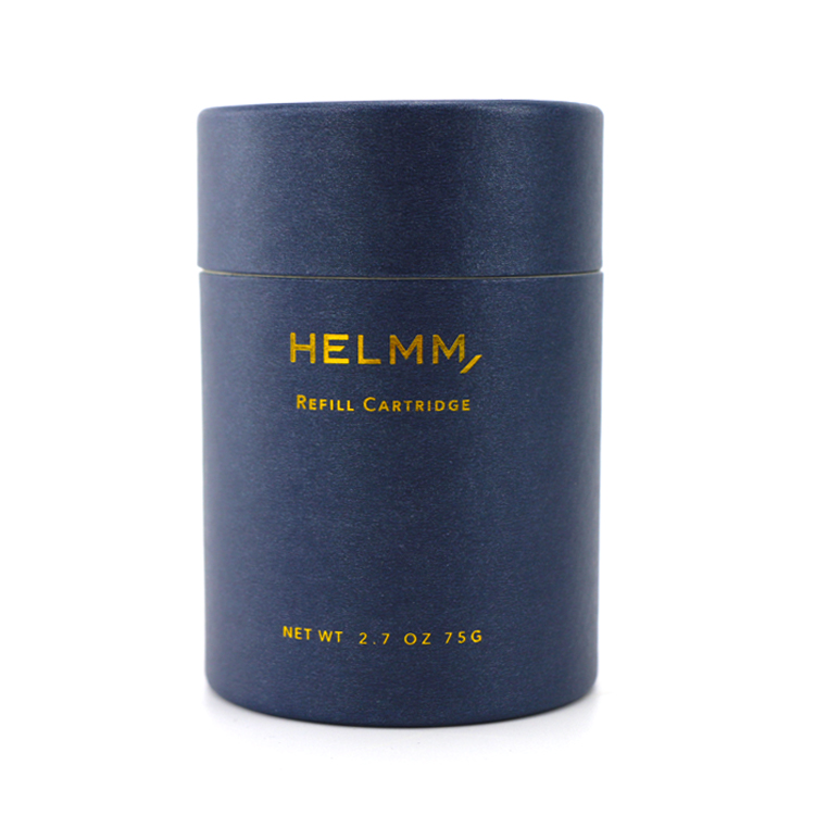 Paperboard Boxes For Cosmetic Products Silkprinting Embossing Cylindrical