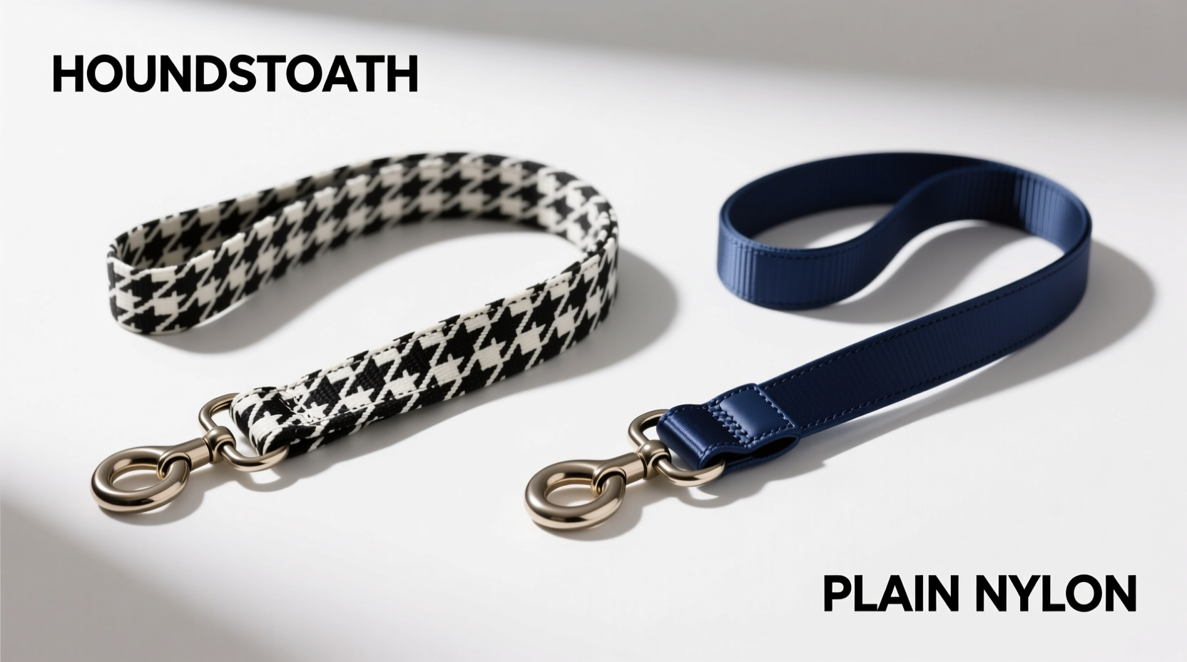 houndstooth vs nylon dog leash is the fancy pattern worth it or is plain nylon better