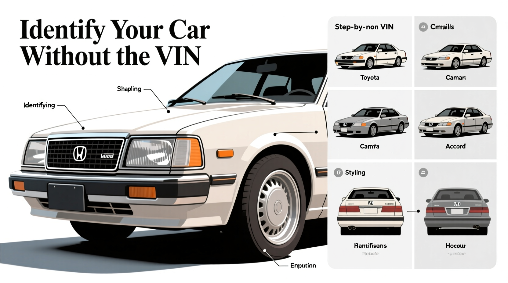 how to identify your car model and details using simple methods beyond the vin