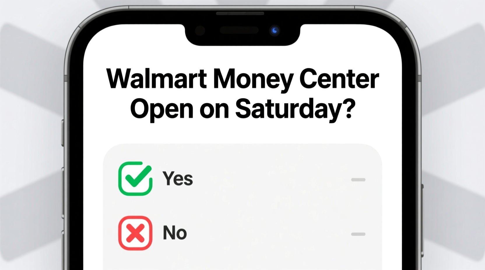 is walmart money center open on saturday