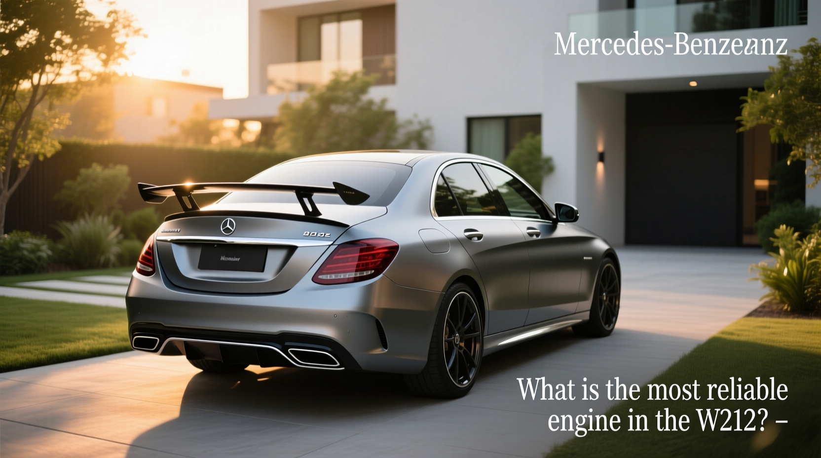 How to Choose W212 Spoiler, What Is the Most Reliable Engine in the W212?