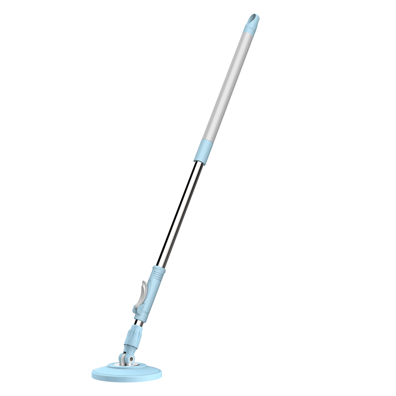 最佳工厂质量伸缩拖把杆用钢材料和坚固的手柄360旋转魔术拖把