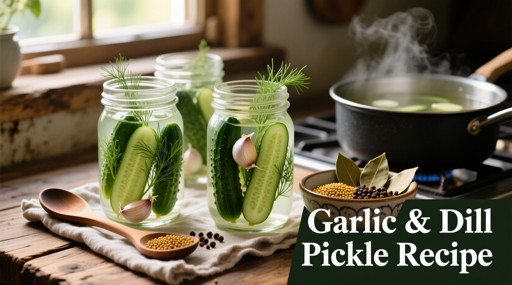 garlic and dill pickle recipe