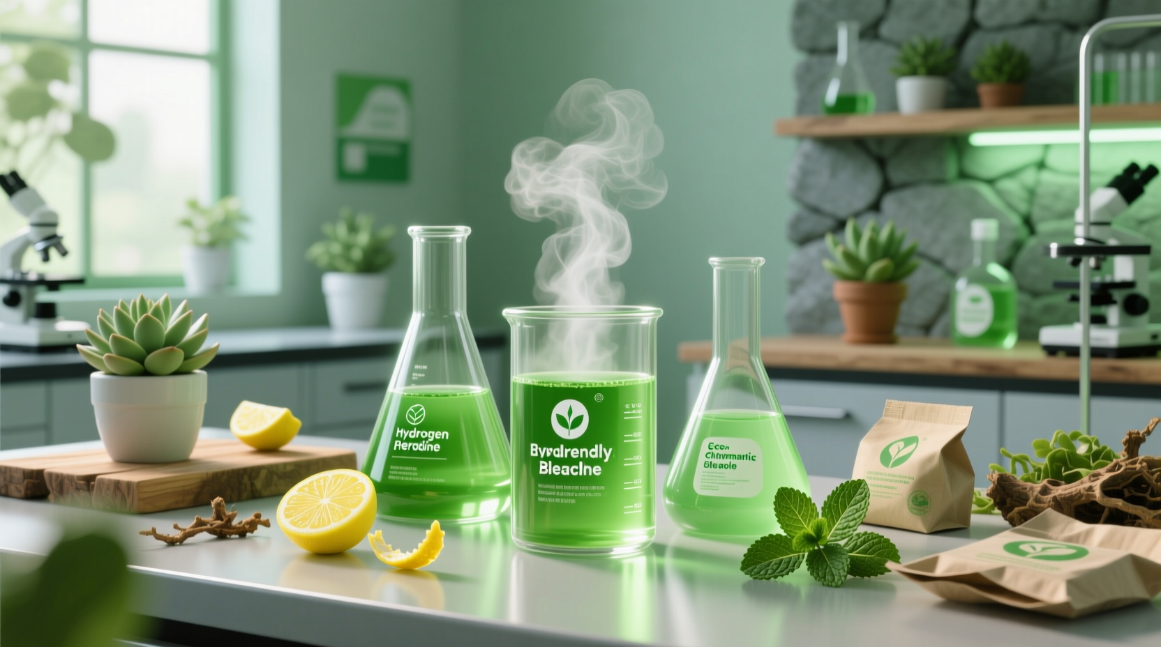 green substitutes for chlorine bleach