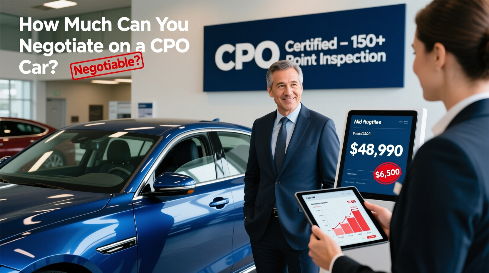 how much can you negotiate off a certified pre owned car