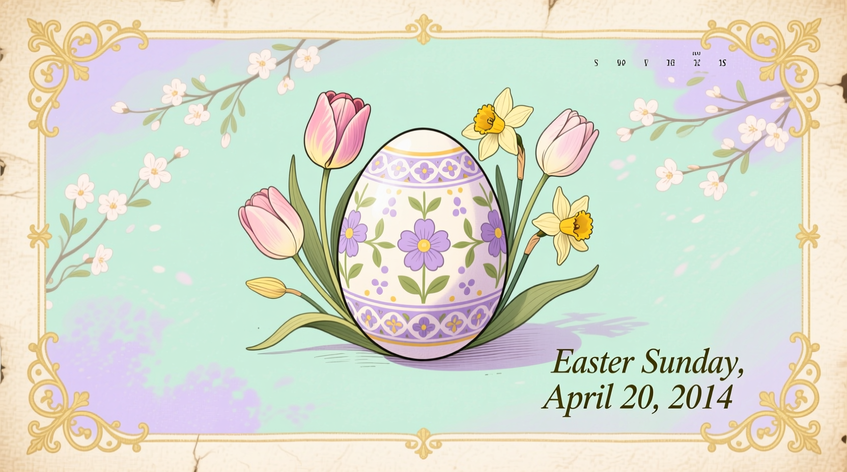 what is the date of easter in 2014