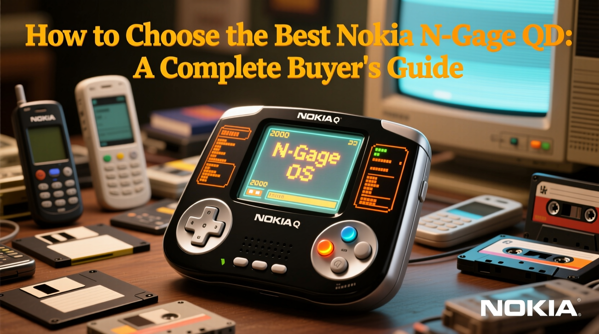 Pack Complet Nokia N-Gage QD Avec 4 Jeux + étui Et Saccoche - Bon état