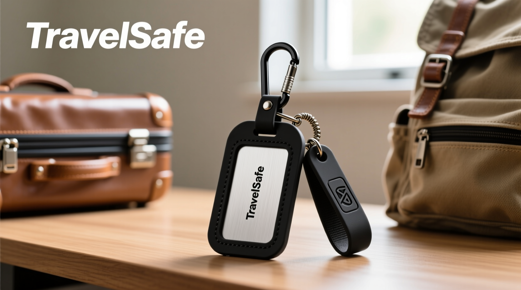 luggage tag or backpack keychain which is less likely to break and actually useful