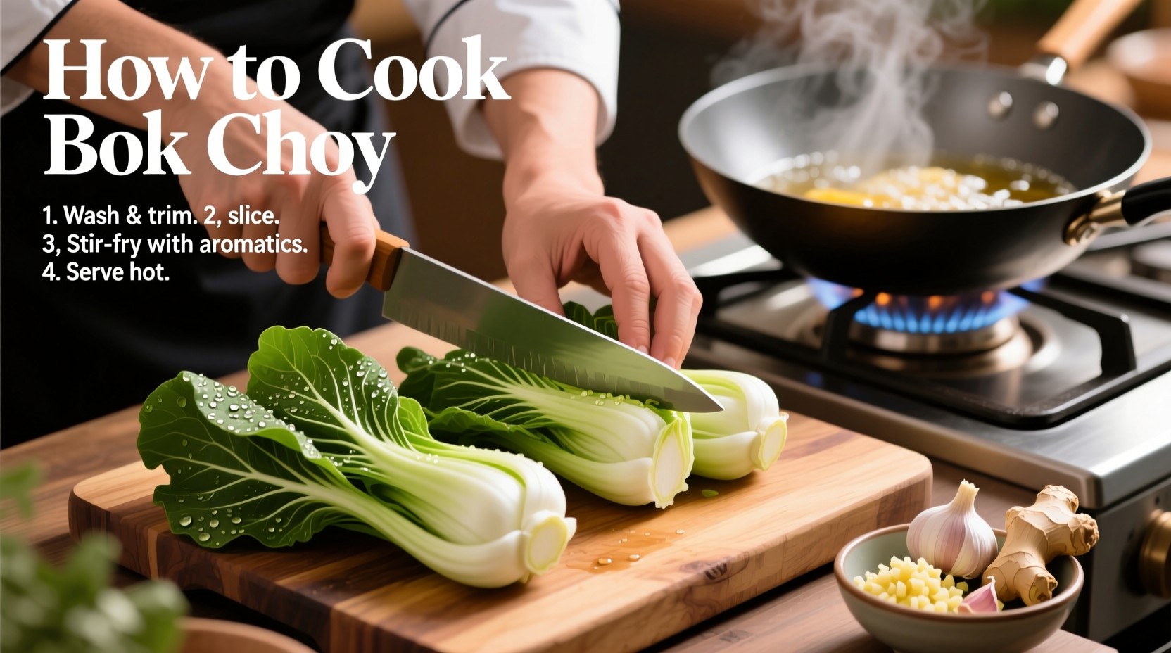 How to Cook Bok Choy: 4 Perfect Methods for Crisp-Tender Results