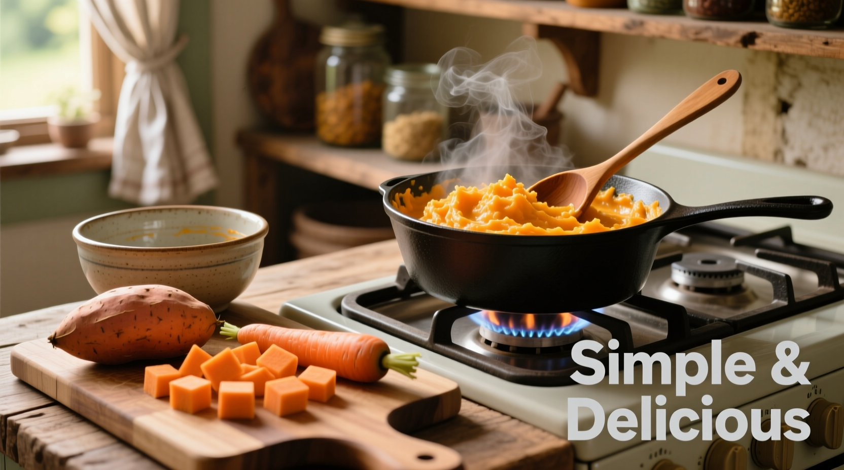 Perfect Sweet Potato and Carrot Recipe: 45-Minute Nutrient Powerhouse