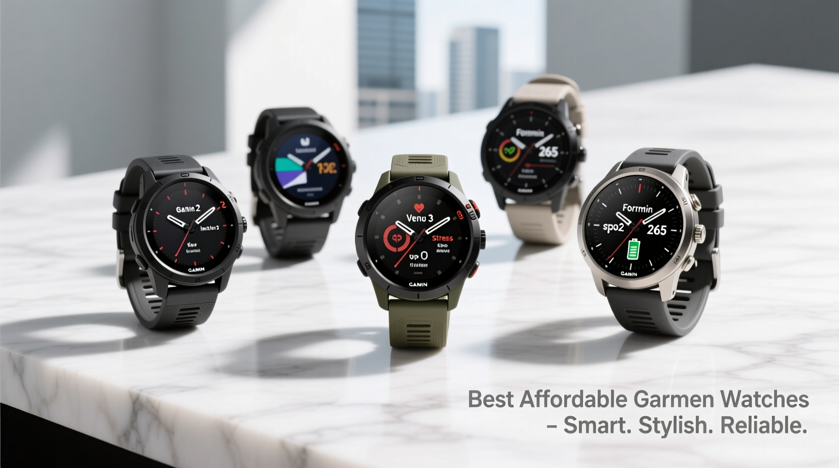 garmin best watch affordable options with solid features and style