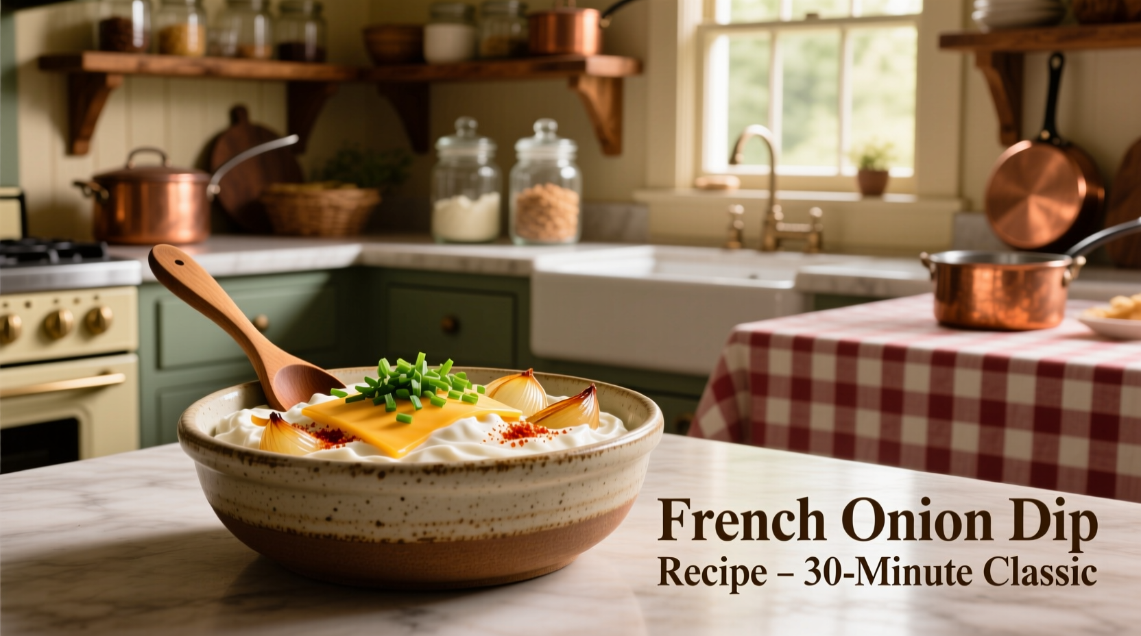 Perfect French Onion Dip Recipe: Homemade in 20 Minutes