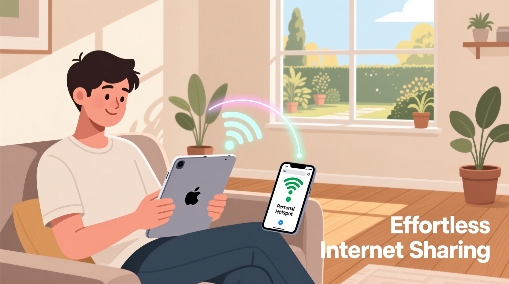 effortless ways to get internet on your apple tablet using your mobile phone