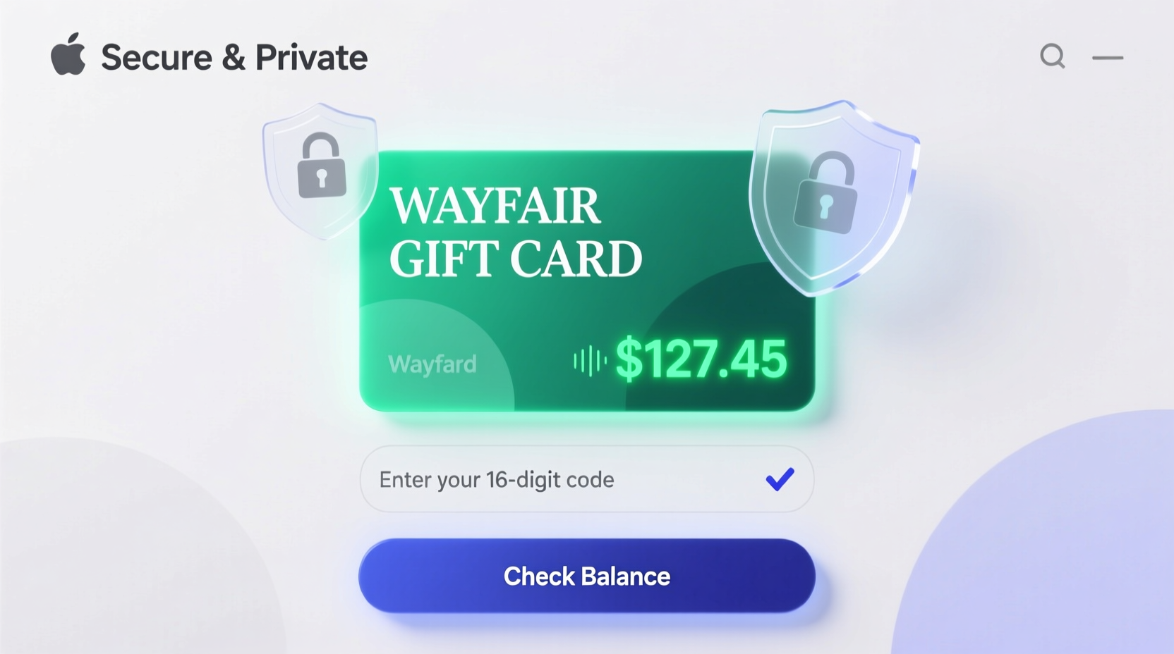 wayfair gift card balance check fast easy and secure method