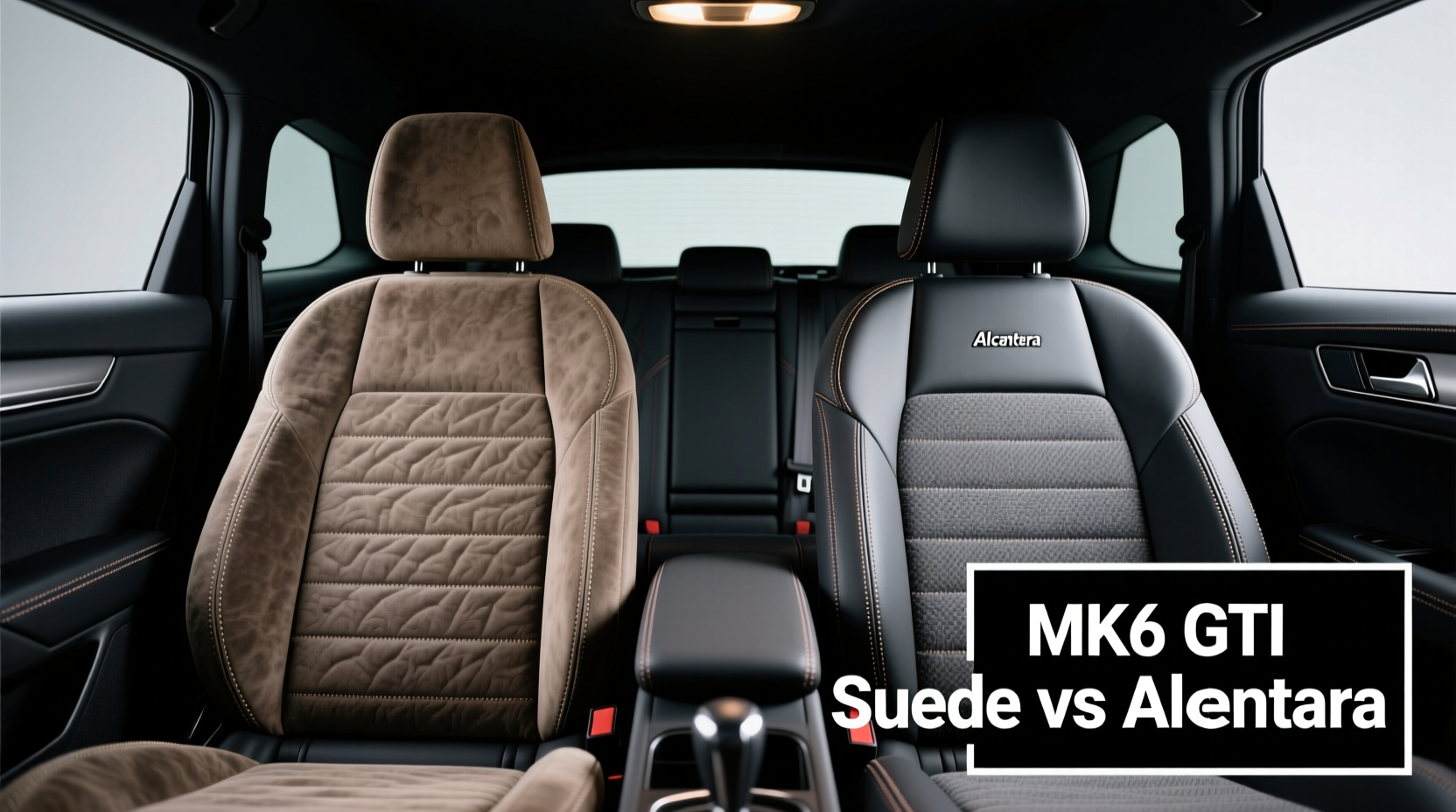 mk6 gti suede vs alcantara