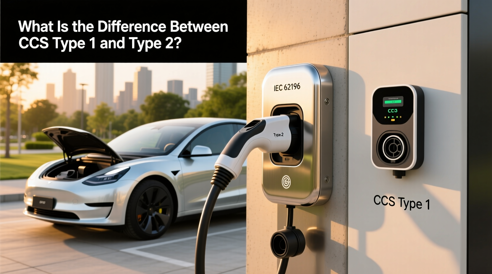 How to Choose IEC 62196 Type 2, What Is the Difference Between CCS Type 1 and Type 2?