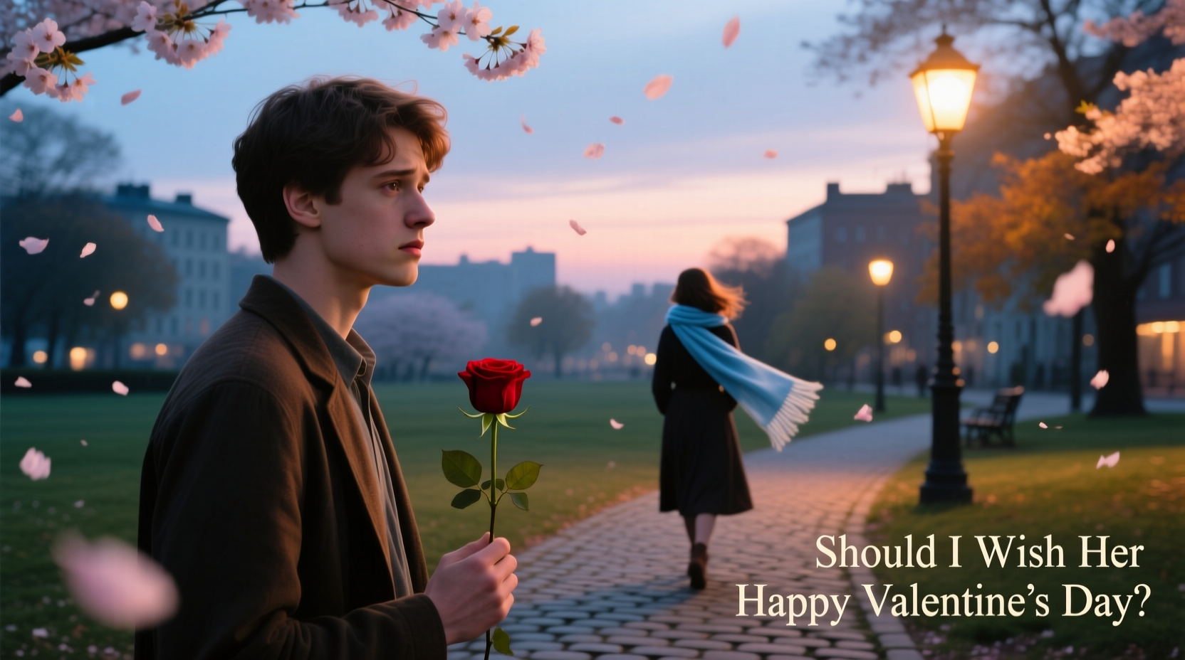 should i wish a girl happy valentines day
