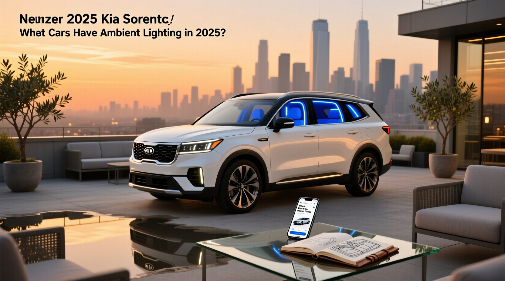2025 Kia Sorento ambient lighting guide