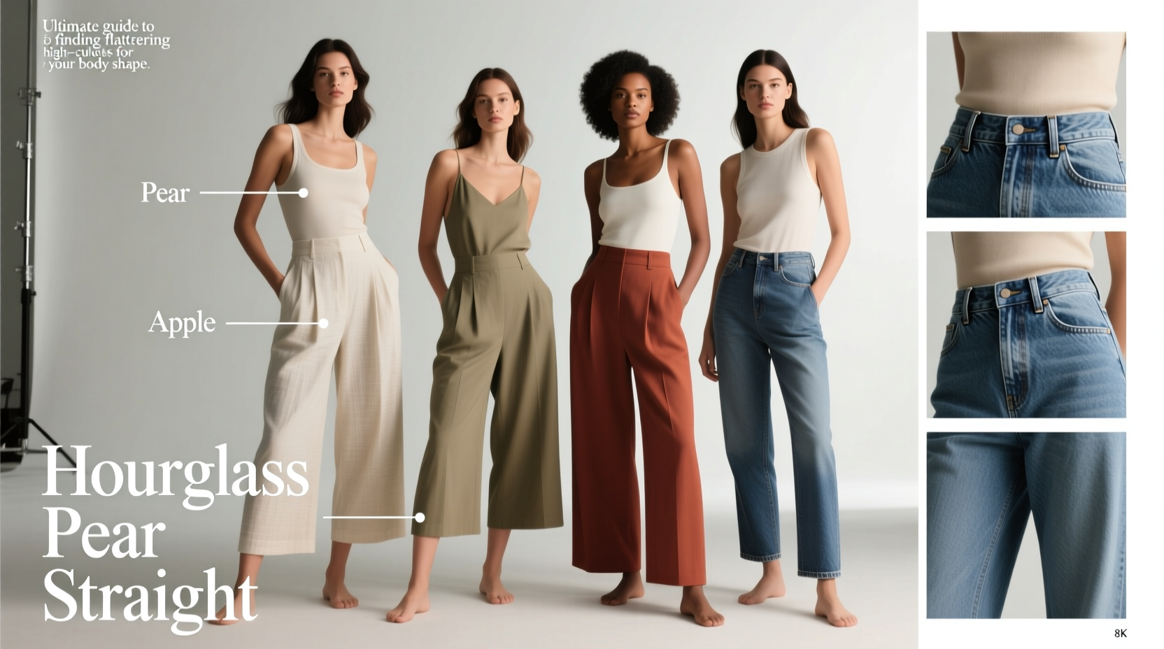the ultimate guide to finding flattering high waist culottes for your body shape