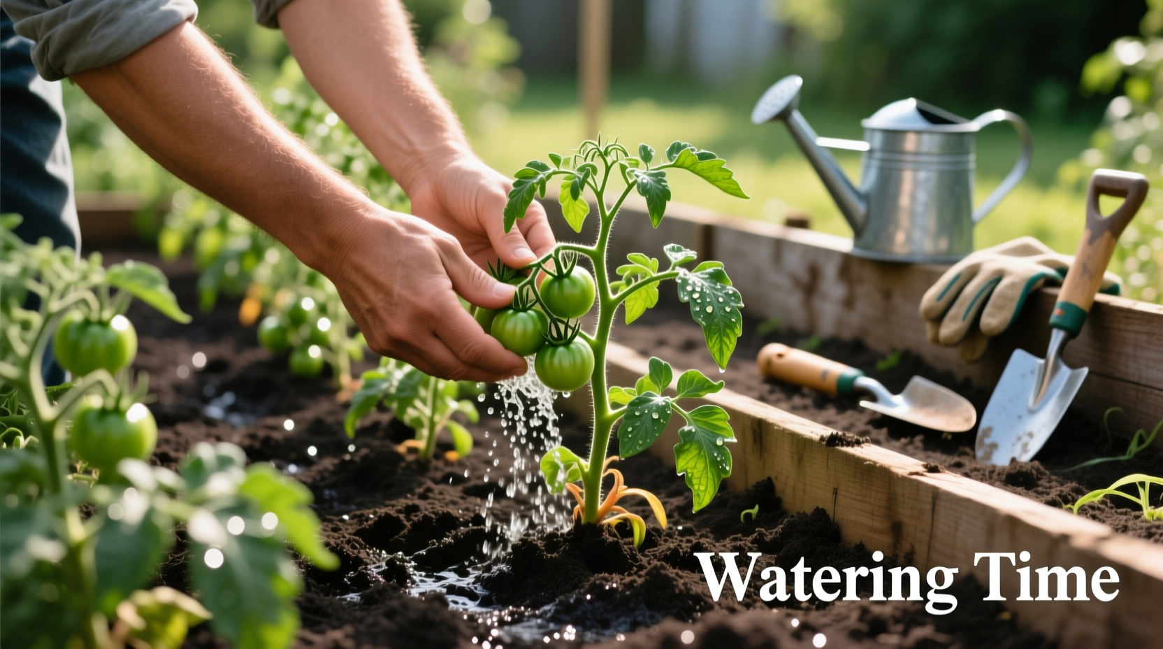 Optimal Watering for Healthy Tomato Plants