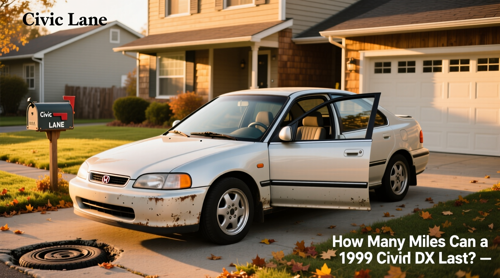 1999 civic dx hatchback how many miles will it last 
