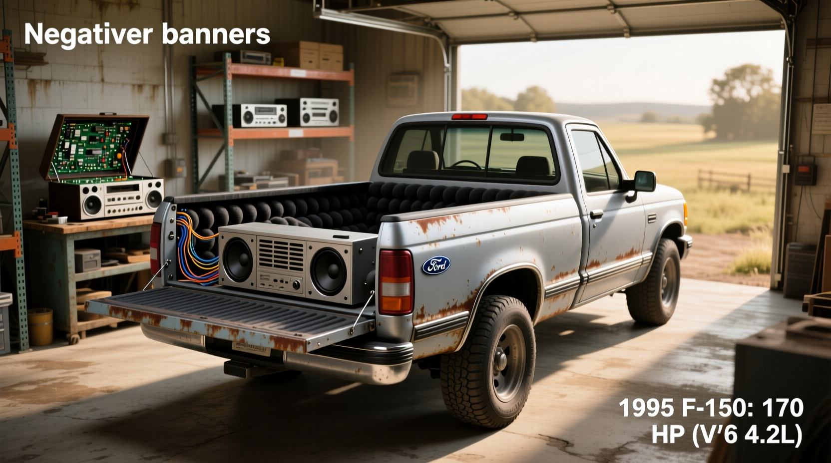 1995 Ford F150 Subwoofer Box and Horsepower Guide