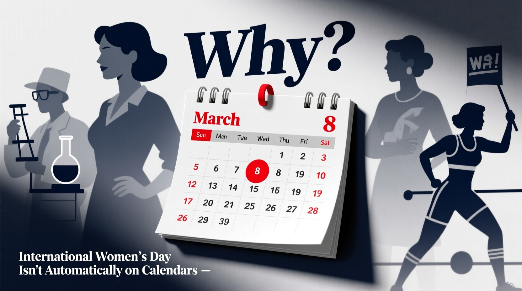 why isnt international womens day on the calendar