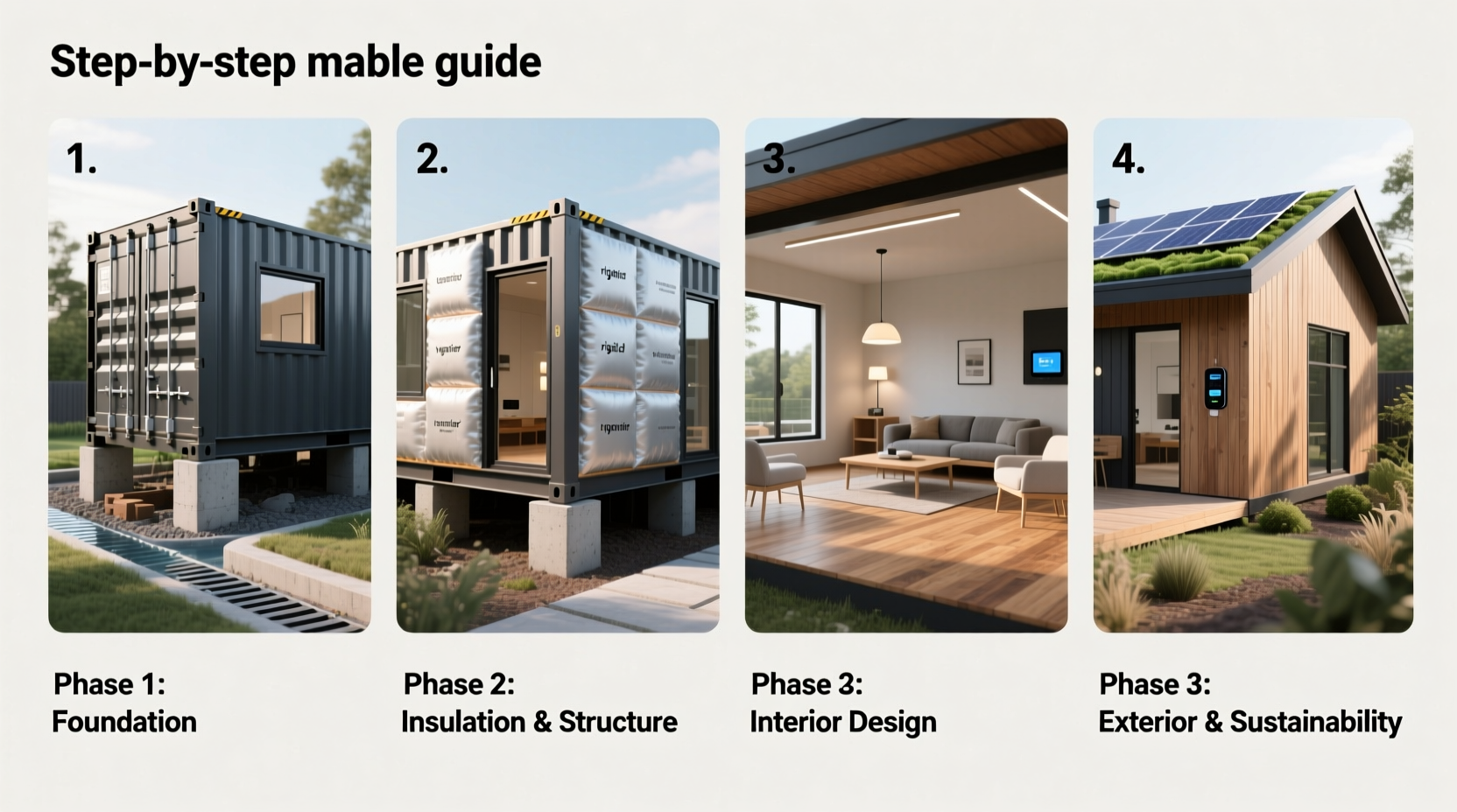 step by step strategies for building a durable and stylish shipping container home