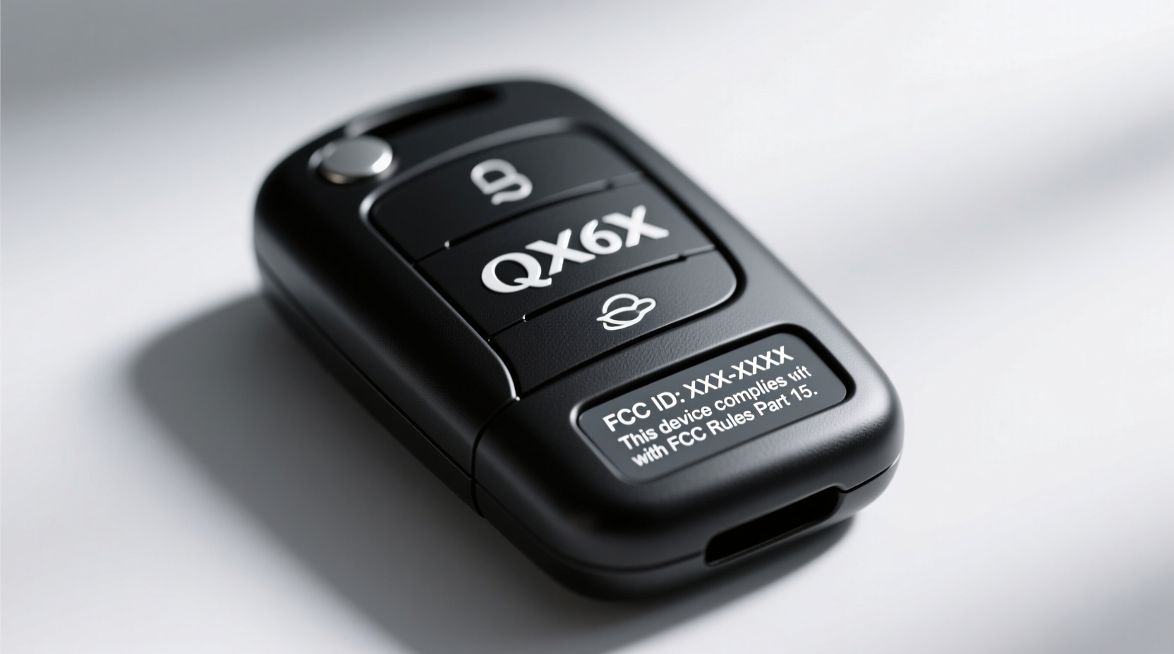 qx60 fob cover safety fcc compliance