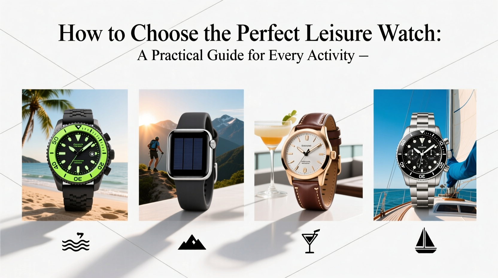 how to choose the perfect leisure watch a practical guide for every activity