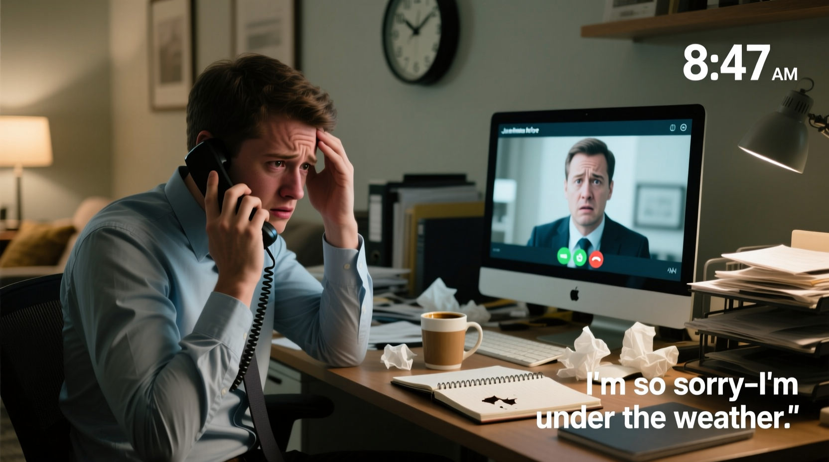 effective last minute excuses to call out of work that really work