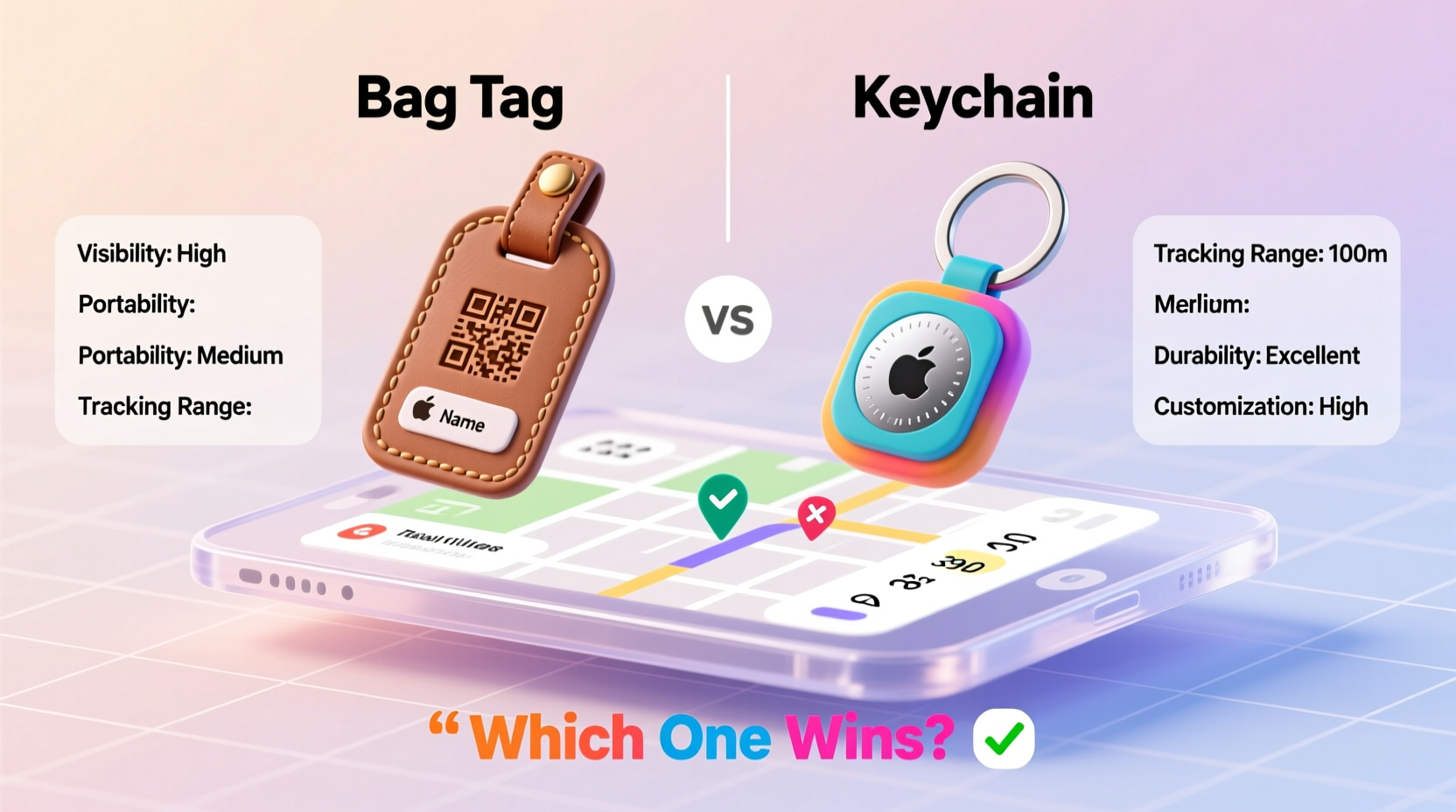 bag tags vs keychains which one is actually better for tracking your stuff
