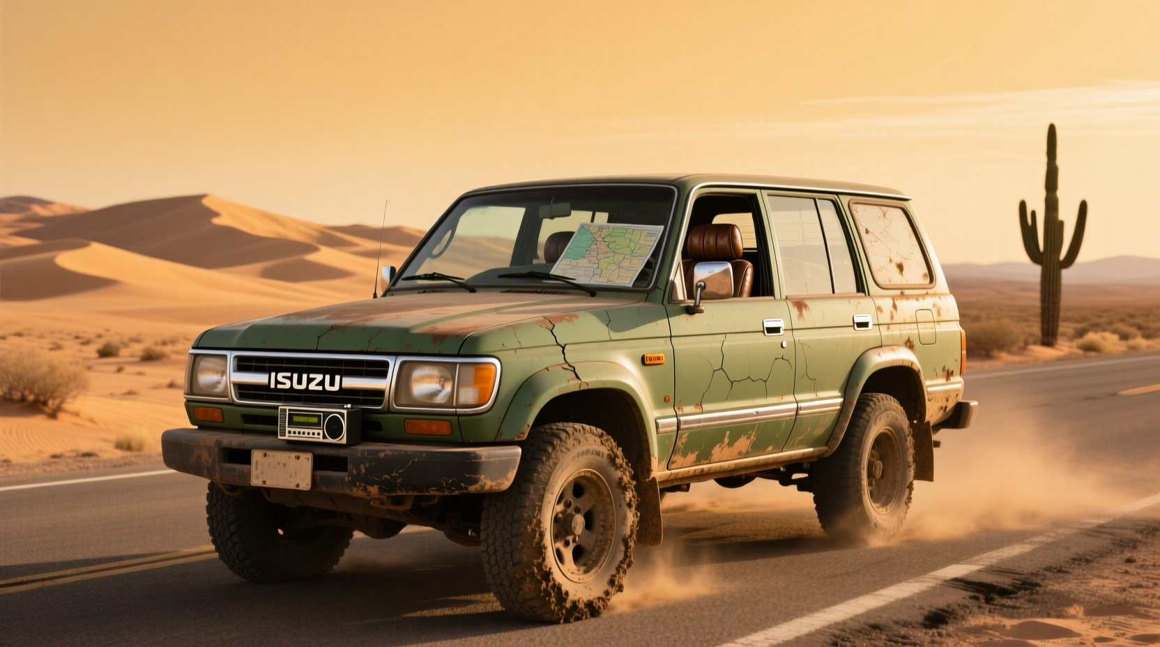 What engine does a 1988 Isuzu Trooper have?