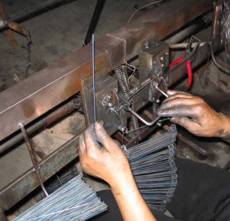 Galvanized iron double loop tie wire bar tie binding wire
