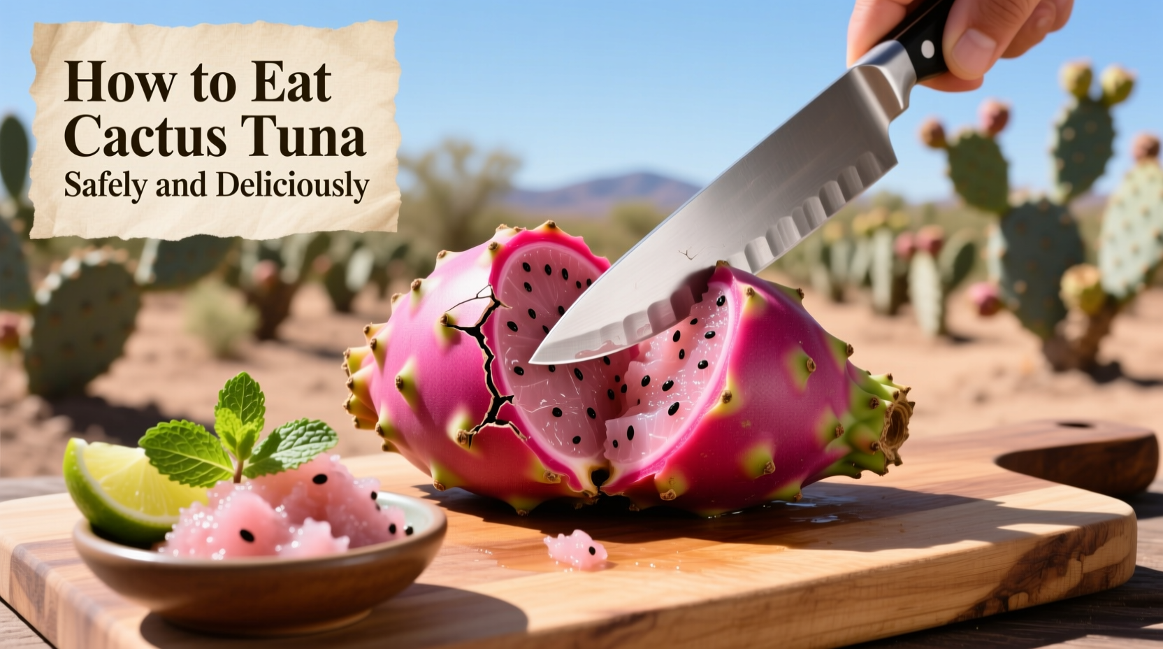 how to eat cactus tuna