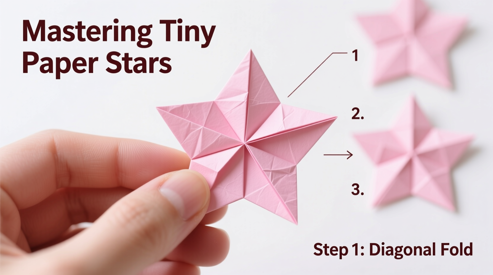 mastering tiny paper stars a step by step guide to perfectly folded lucky stars