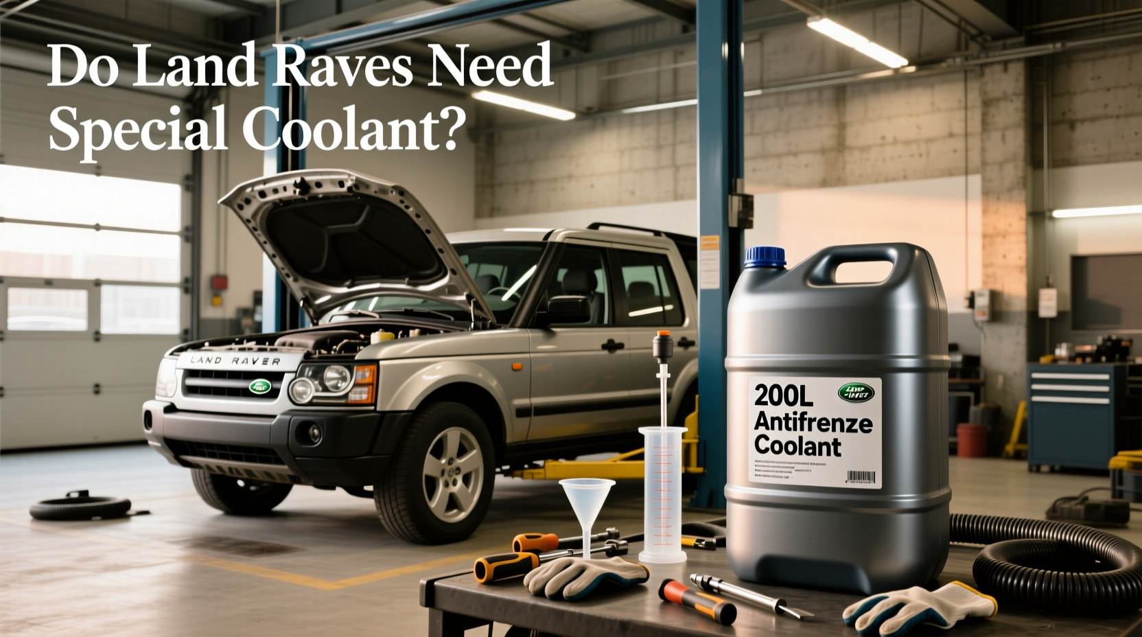 How to Choose 200L Antifreeze Coolant for Land Rovers