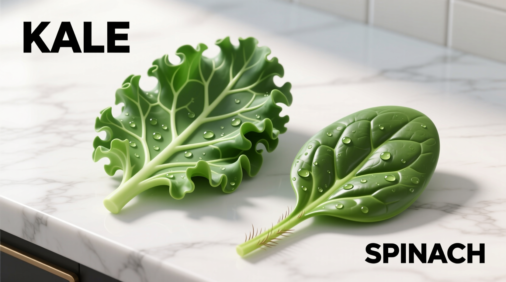 kale vs spinach