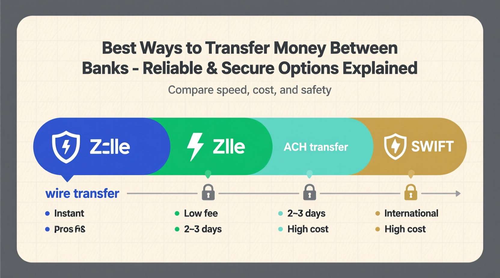 what is the best way to transfer money between banks reliable options explained