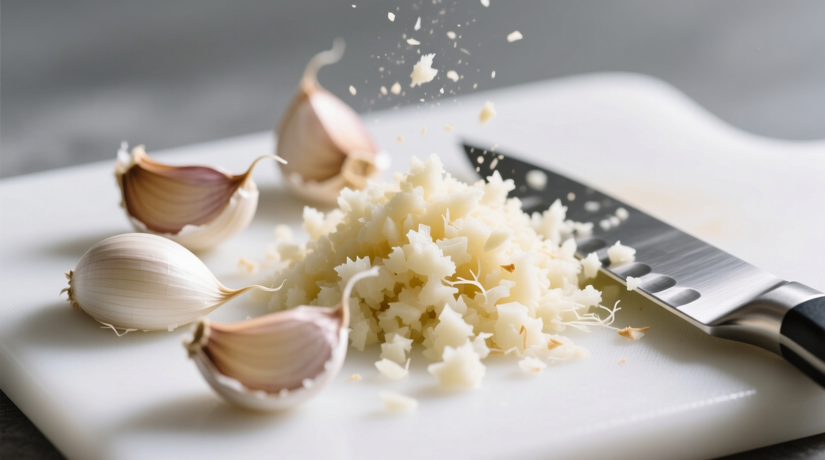 6 cloves garlic to minced