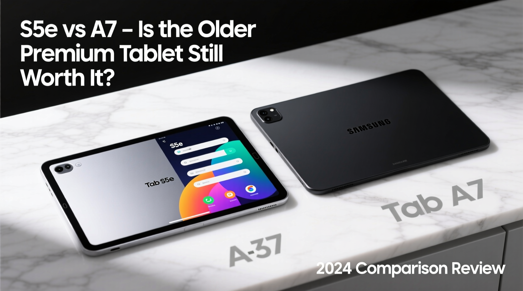 samsung tab s5e vs a7 is the older premium tablet still worth it